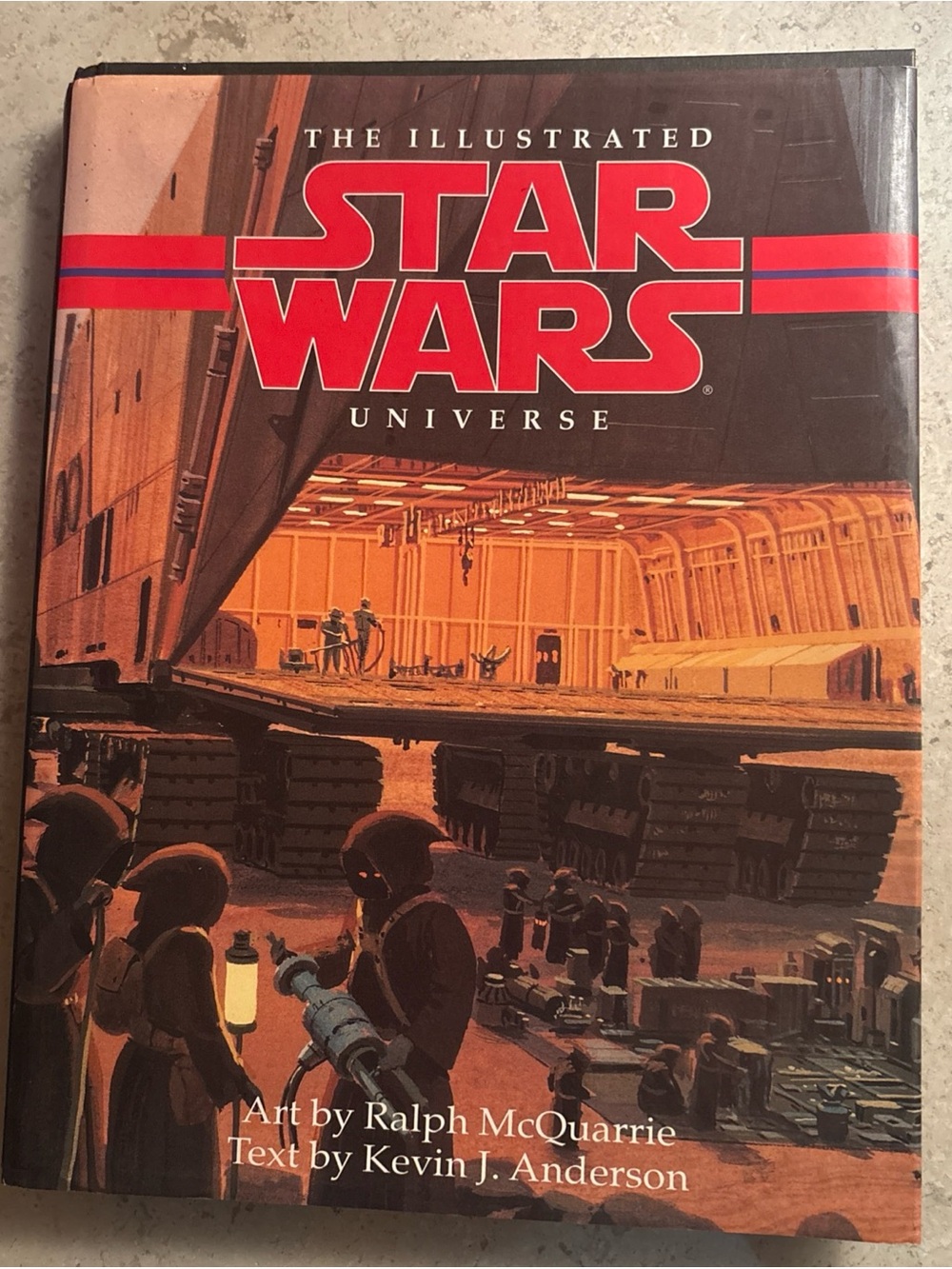 The Illustrated Star Wars Universe. Bantam Spectra Book. 1995 In Fair Condition
